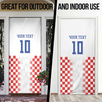 Custom Croatia Football Door Cover Vatreni Glory 2026
