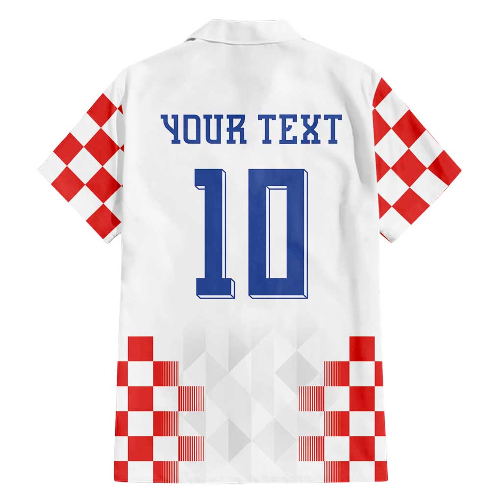Custom Croatia Football Hawaiian Shirt Vatreni Glory 2026
