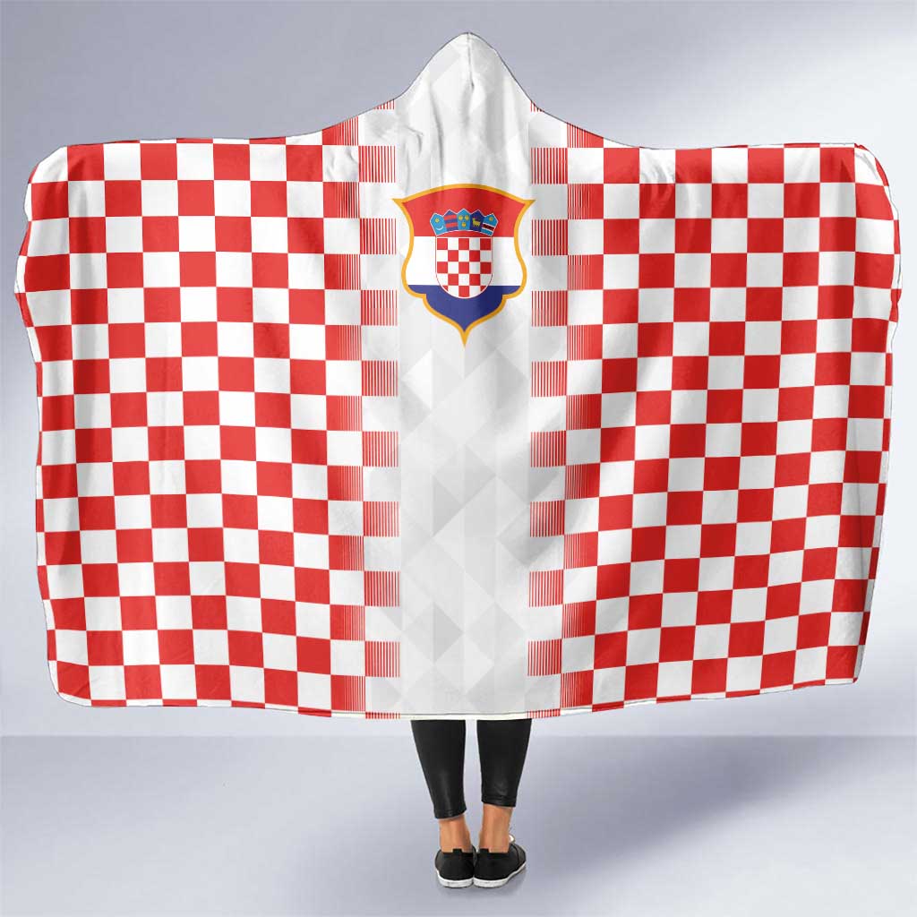 Croatia Football Hooded Blanket Vatreni Glory 2026