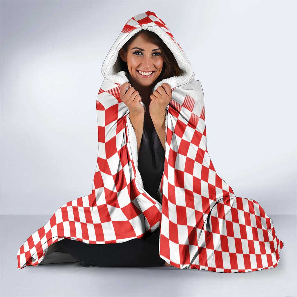 Croatia Football Hooded Blanket Vatreni Glory 2026