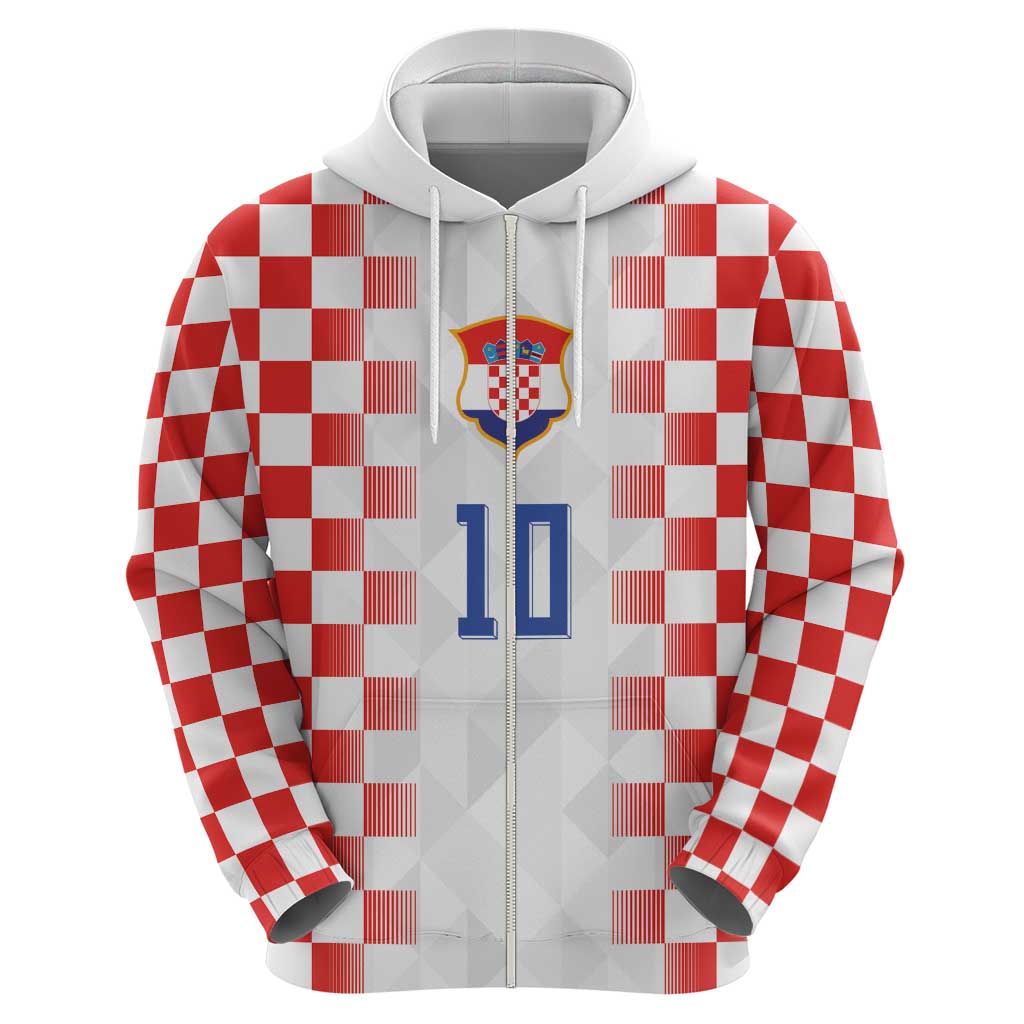 Custom Croatia Football Hoodie Vatreni Glory 2026
