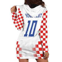 Custom Croatia Football Hoodie Dress Vatreni Glory 2026