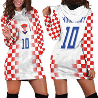 Custom Croatia Football Hoodie Dress Vatreni Glory 2026
