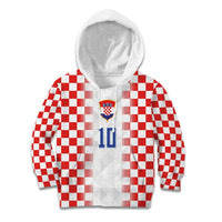 Custom Croatia Football Kid Hoodie Vatreni Glory 2026