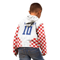 Custom Croatia Football Kid Hoodie Vatreni Glory 2026