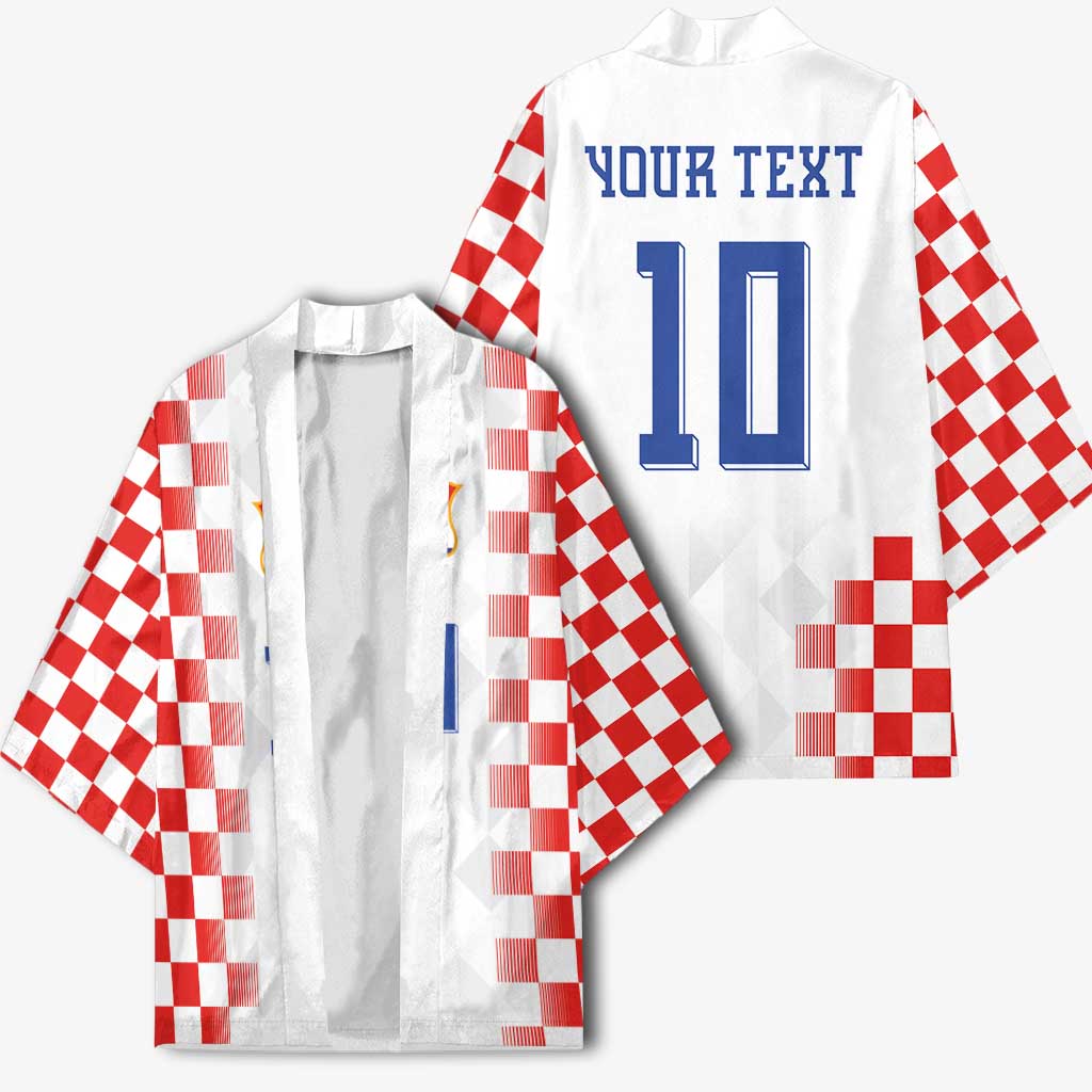 Custom Croatia Football Kimono Vatreni Glory 2026