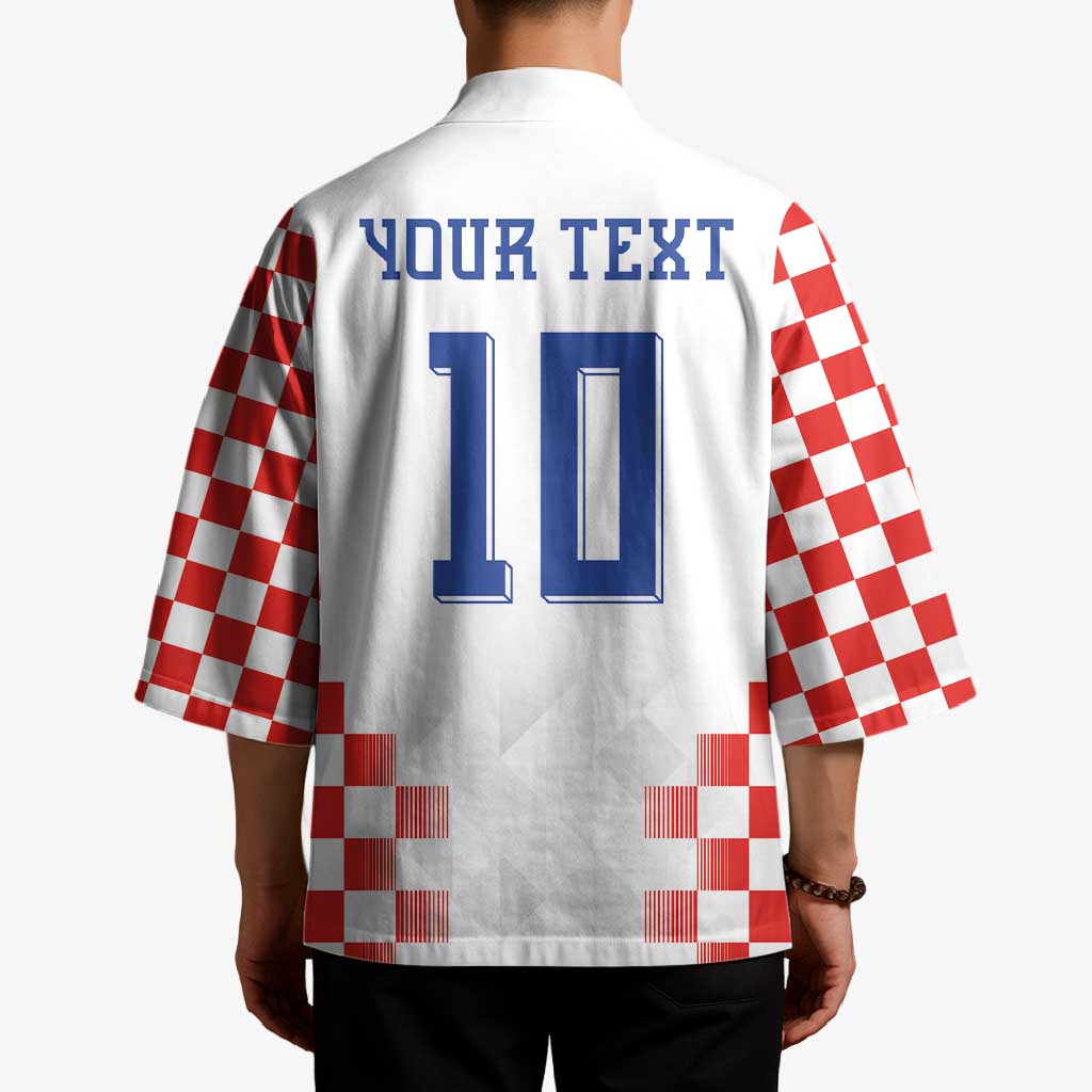 Custom Croatia Football Kimono Vatreni Glory 2026