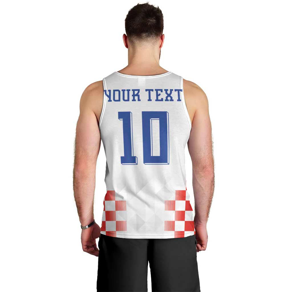 Custom Croatia Football Men Tank Top Vatreni Glory 2026