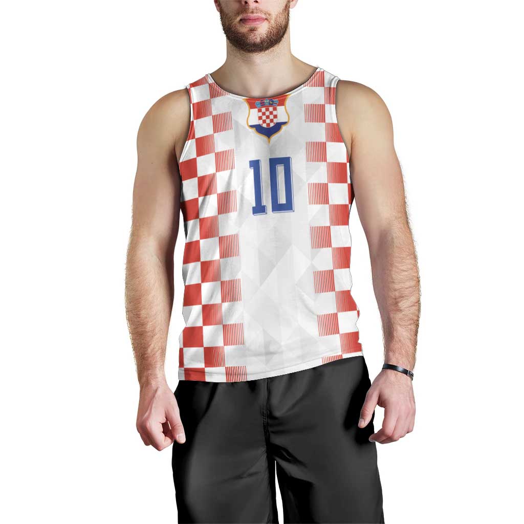 Custom Croatia Football Men Tank Top Vatreni Glory 2026