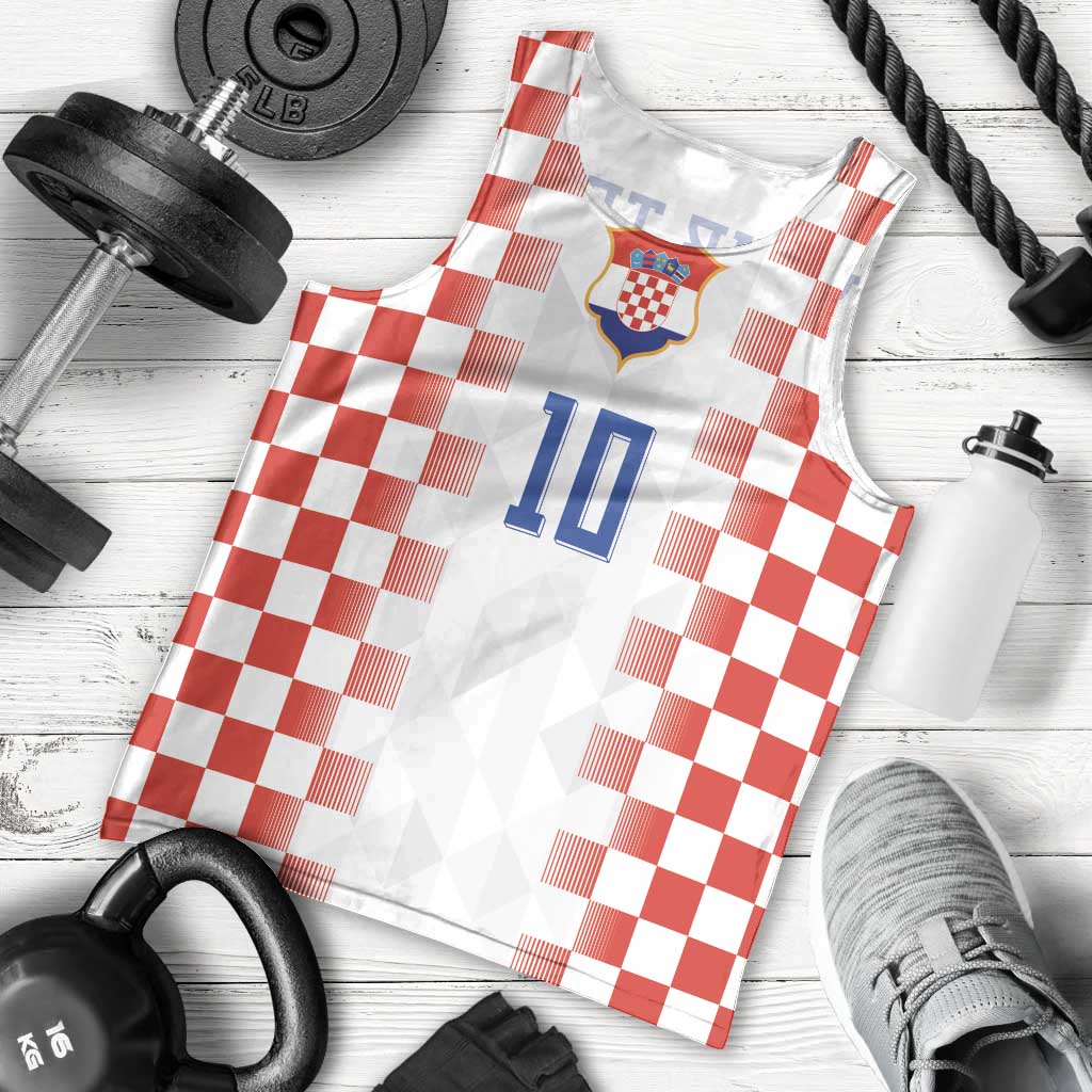 Custom Croatia Football Men Tank Top Vatreni Glory 2026
