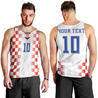 Custom Croatia Football Men Tank Top Vatreni Glory 2026