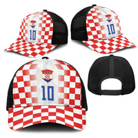 Custom Croatia Football Mesh Trucker Cap Vatreni Glory 2026