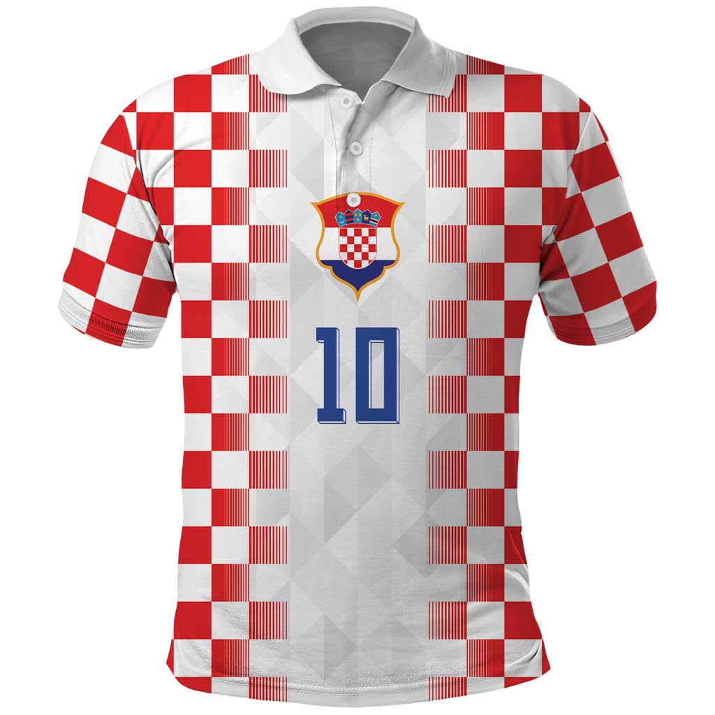 Custom Croatia Football Polo Shirt Vatreni Glory 2026