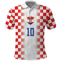 Custom Croatia Football Polo Shirt Vatreni Glory 2026