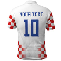 Custom Croatia Football Polo Shirt Vatreni Glory 2026