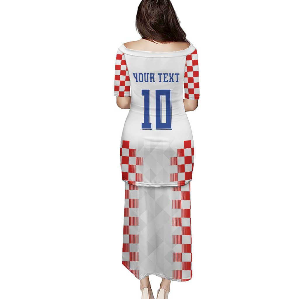 Custom Croatia Football Puletasi Vatreni Glory 2026