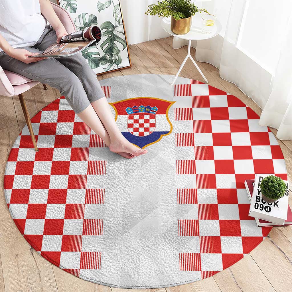 Croatia Football Round Carpet Vatreni Glory 2026