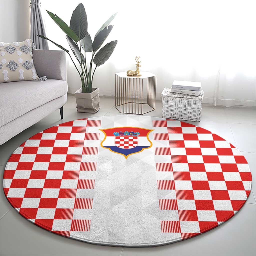 Croatia Football Round Carpet Vatreni Glory 2026