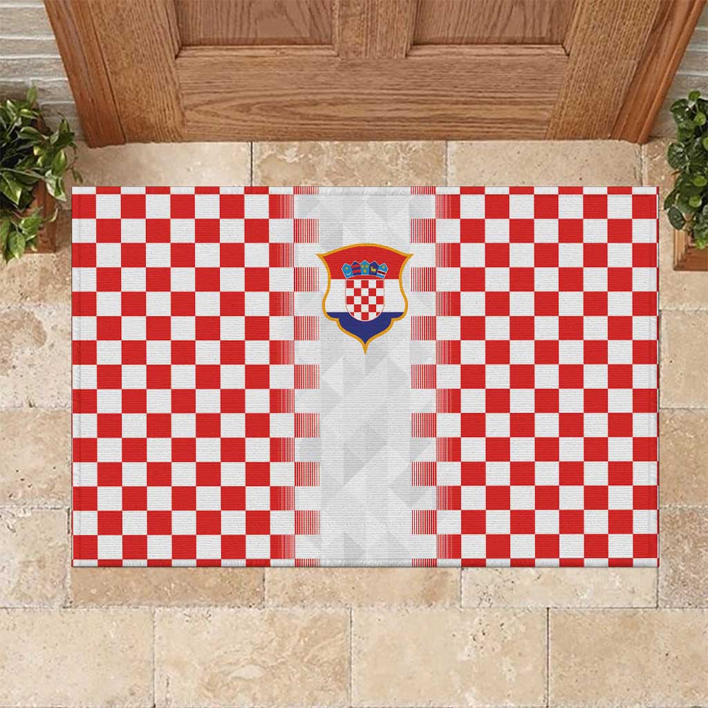 Croatia Football Rubber Doormat Vatreni Glory 2026