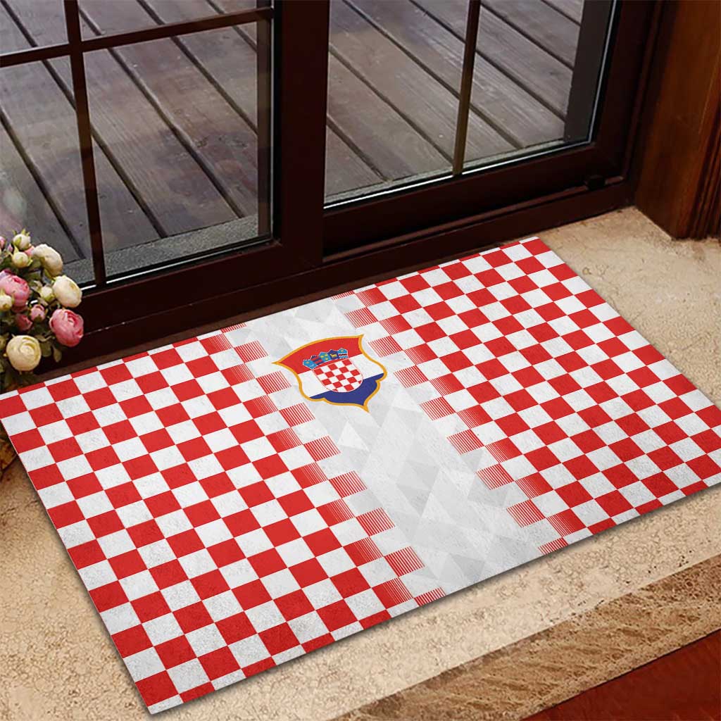 Croatia Football Rubber Doormat Vatreni Glory 2026