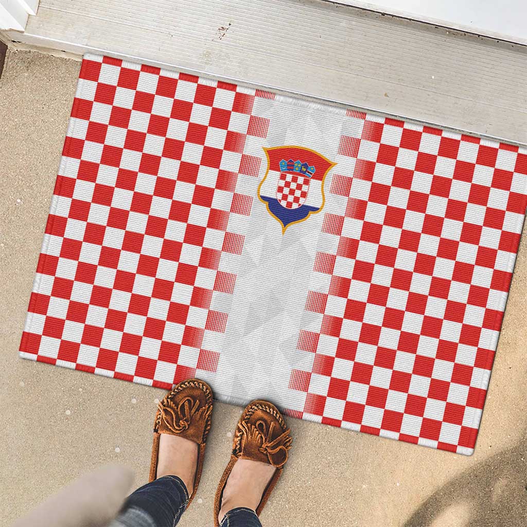 Croatia Football Rubber Doormat Vatreni Glory 2026