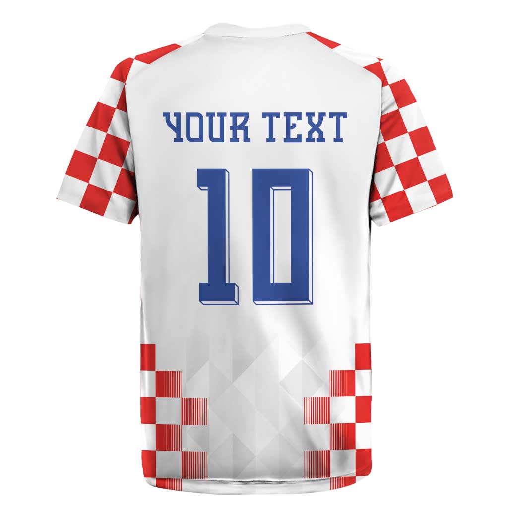 Custom Croatia Football Rugby Jersey Vatreni Glory 2026