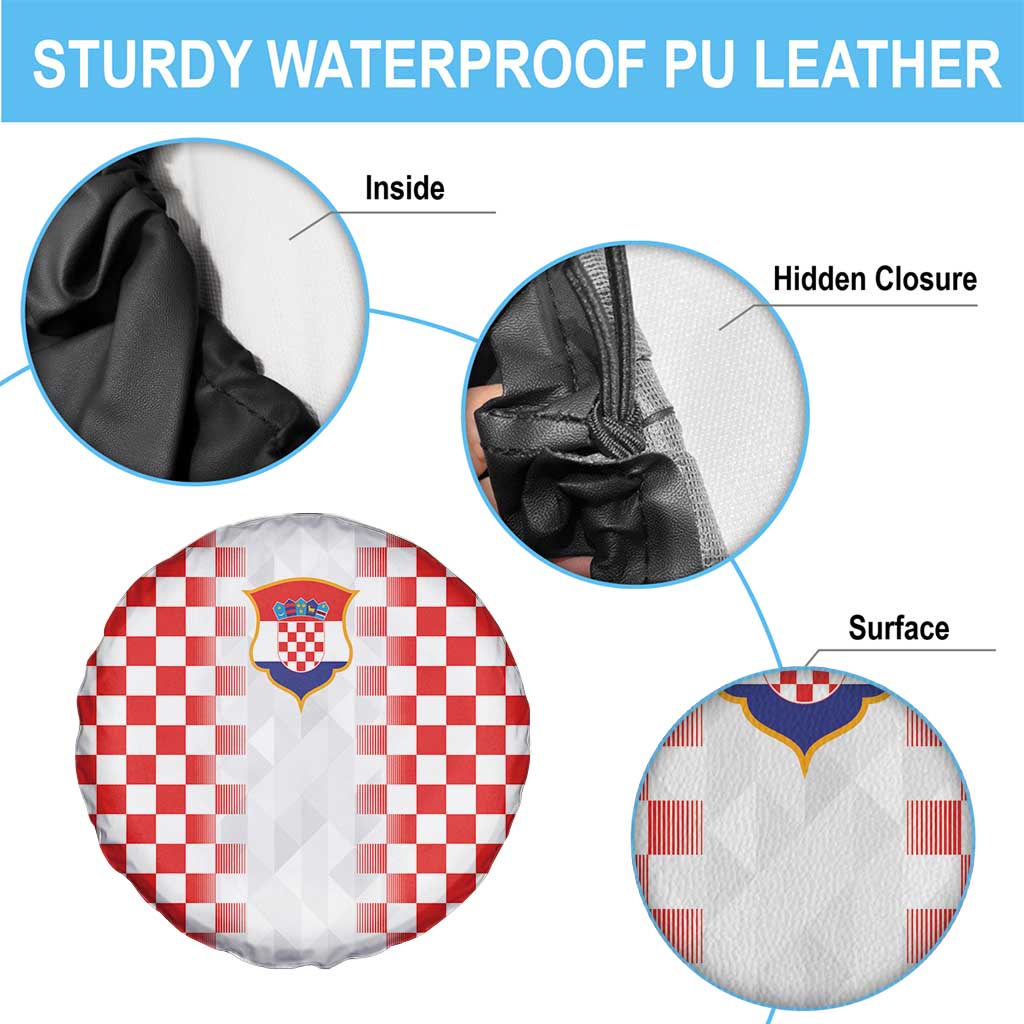 Croatia Football Spare Tire Cover Vatreni Glory 2026