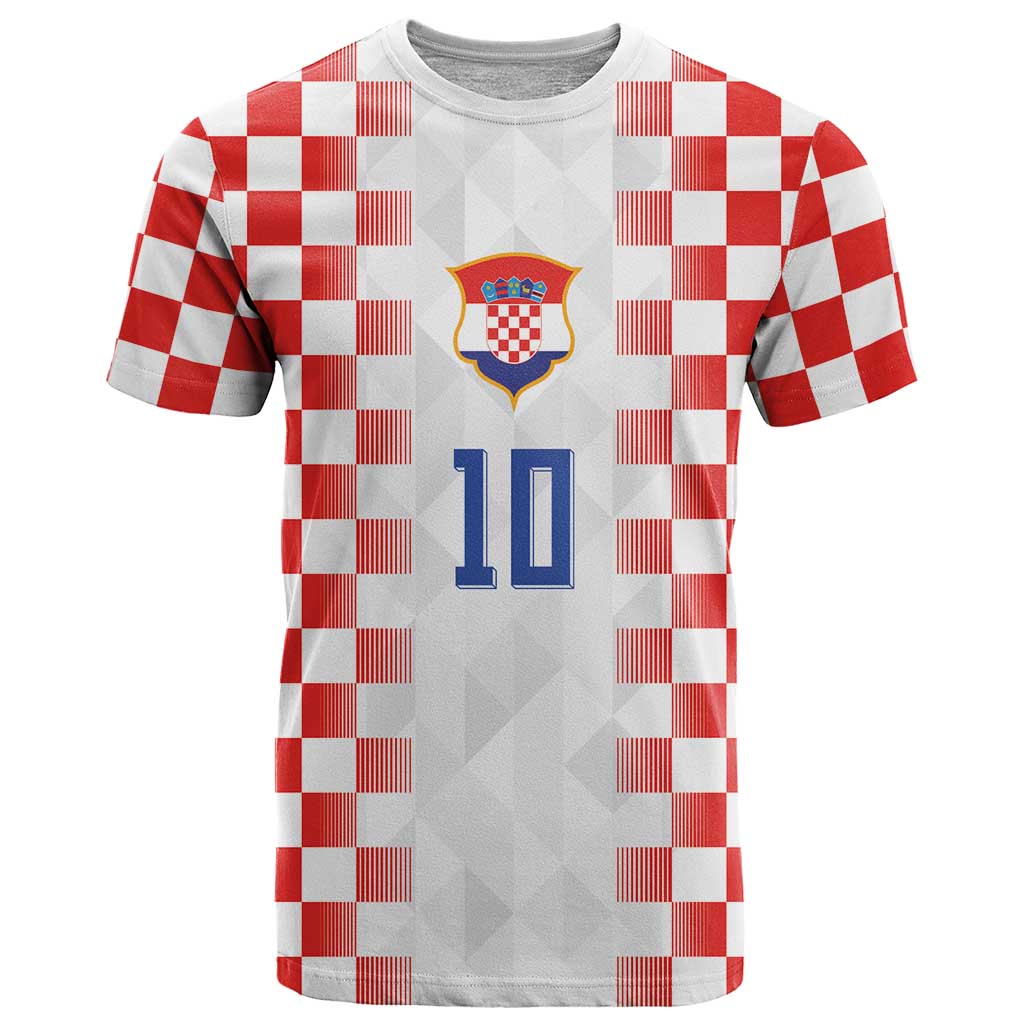 Custom Croatia Football T Shirt Vatreni Glory 2026