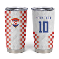 Custom Croatia Football Tumbler Cup Vatreni Glory 2026