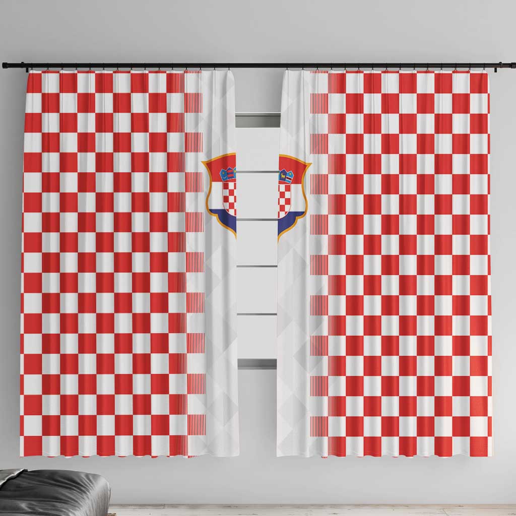 Croatia Football Window Curtain Vatreni Glory 2026