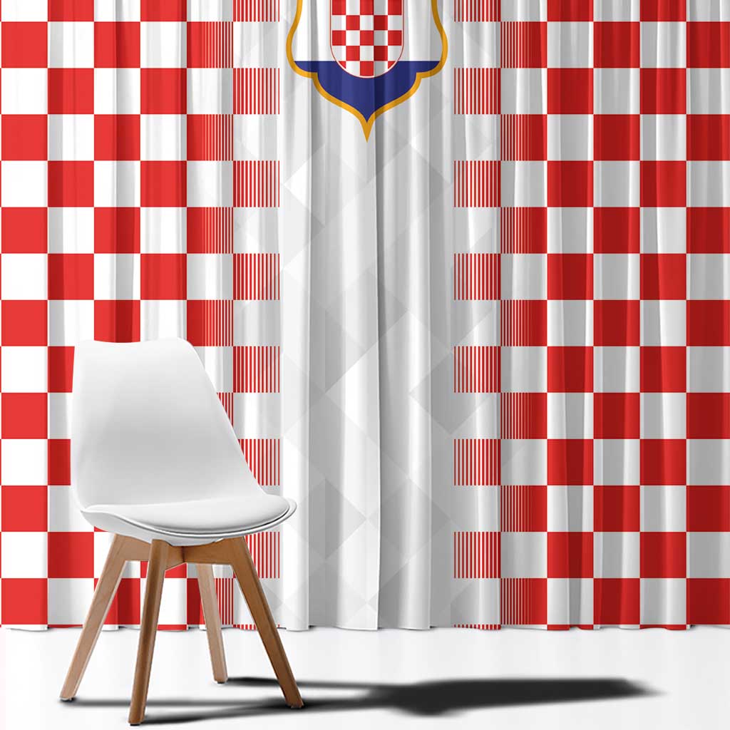 Croatia Football Window Curtain Vatreni Glory 2026