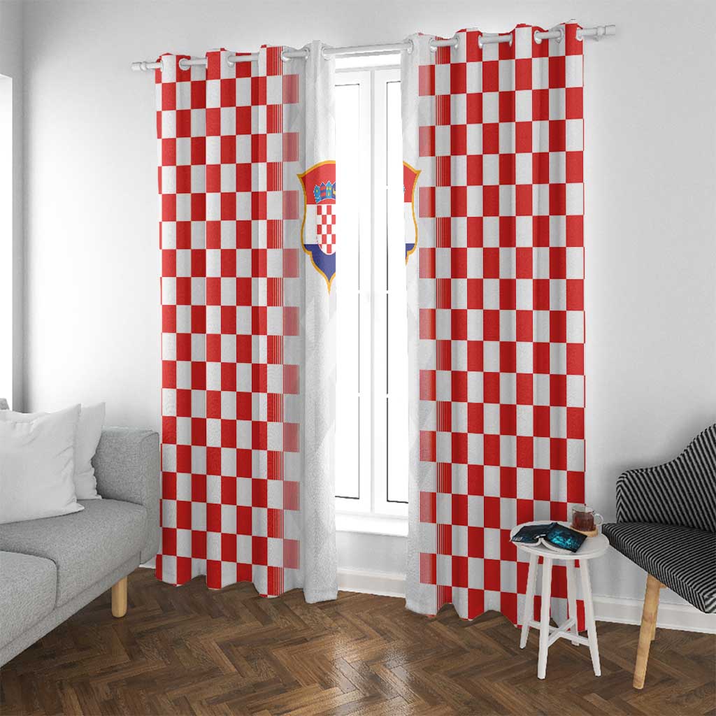 Croatia Football Window Curtain Vatreni Glory 2026