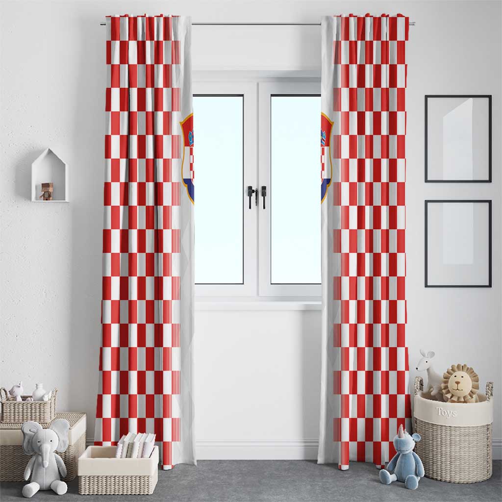 Croatia Football Window Curtain Vatreni Glory 2026