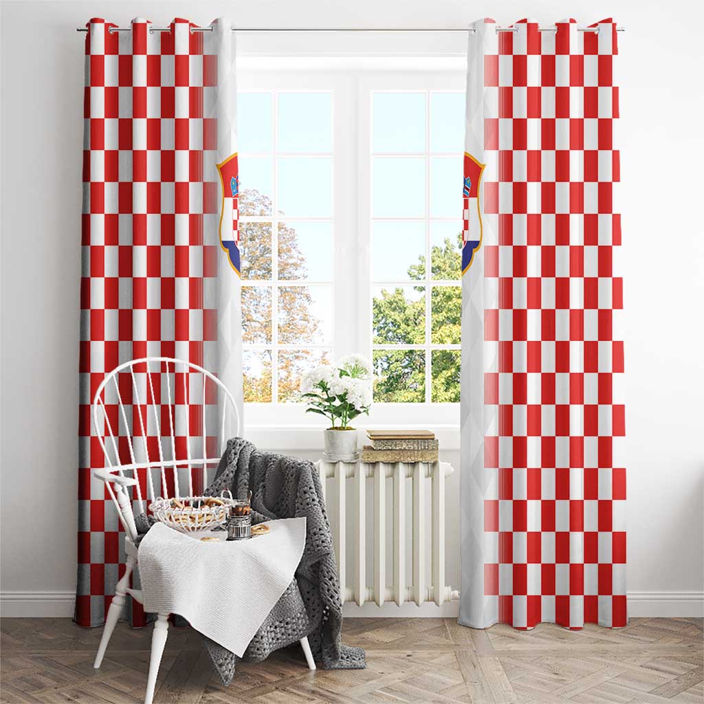 Croatia Football Window Curtain Vatreni Glory 2026