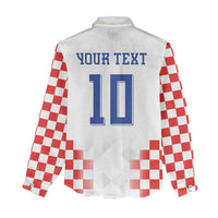 Custom Croatia Football Women Casual Shirt Vatreni Glory 2026