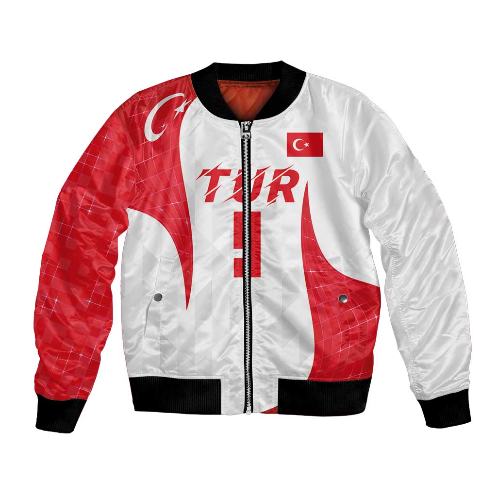 Custom Turkey Volleyball Bomber Jacket Sport Wings Style