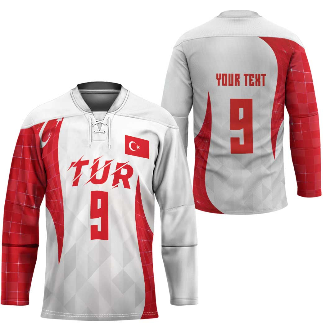 Custom Turkey Volleyball Hockey Jersey Sport Wings Style