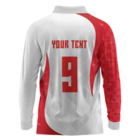Custom Turkey Volleyball Long Sleeve Polo Shirt Sport Wings Style