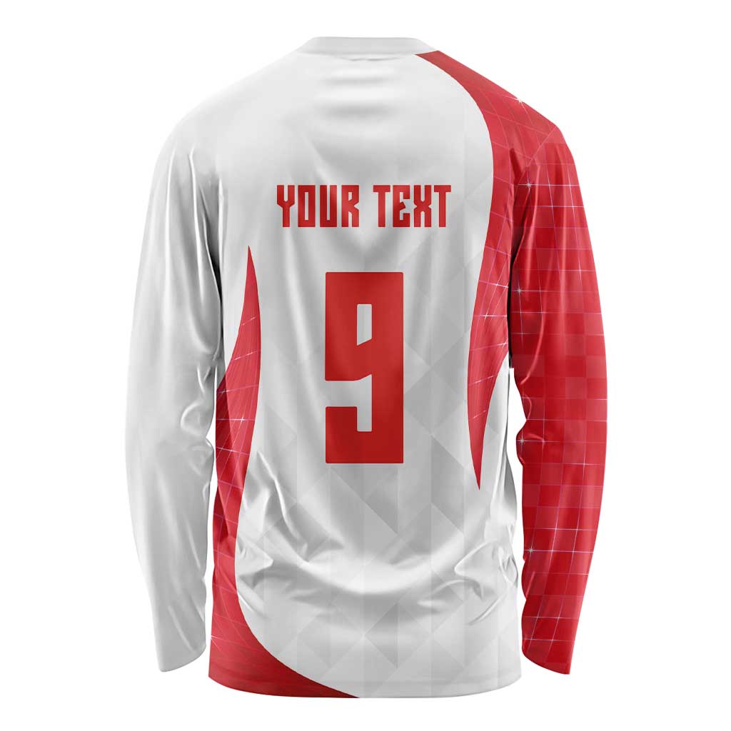 Custom Turkey Volleyball Long Sleeve Shirt Sport Wings Style