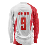 Custom Turkey Volleyball Long Sleeve Shirt Sport Wings Style