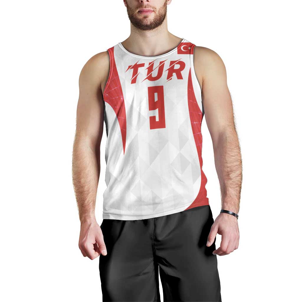 Custom Turkey Volleyball Men Tank Top Sport Wings Style