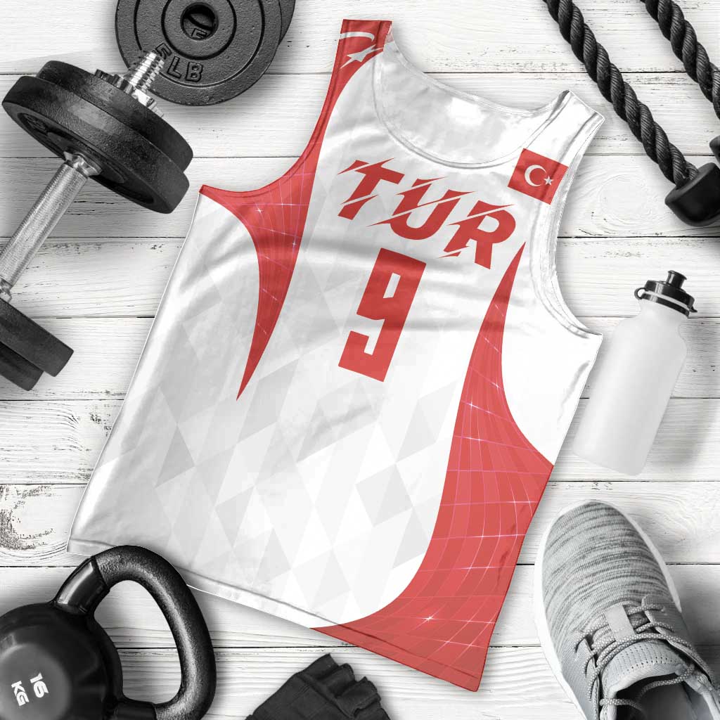 Custom Turkey Volleyball Men Tank Top Sport Wings Style