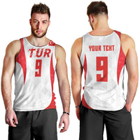 Custom Turkey Volleyball Men Tank Top Sport Wings Style