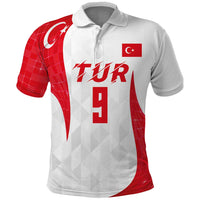 Custom Turkey Volleyball Polo Shirt Sport Wings Style