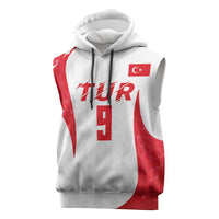 Custom Turkey Volleyball Sleeveless Hoodie Sport Wings Style