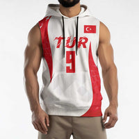 Custom Turkey Volleyball Sleeveless Hoodie Sport Wings Style