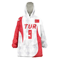 Custom Turkey Volleyball Wearable Blanket Hoodie Sport Wings Style