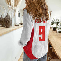 Custom Turkey Volleyball Women Casual Shirt Sport Wings Style