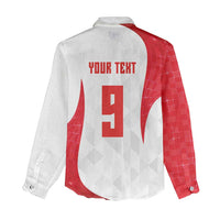 Custom Turkey Volleyball Women Casual Shirt Sport Wings Style