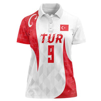 Custom Turkey Volleyball Women Polo Shirt Sport Wings Style